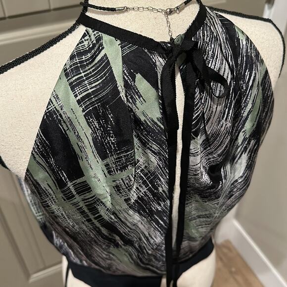 Robert Rodriguez Silk Halter Top - Picture 6 of 12